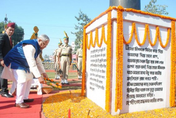 1971 Bangladesh Liberation war Vijay Diwas celebrated in Tripura